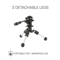 Used Excellent 3 Legged Thing Punks 2.0 Billy Video Darkness Tripod System ( 5