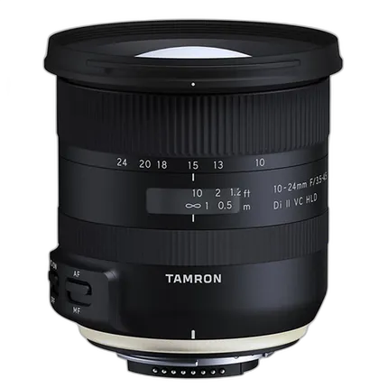 Tamron 10-24mm f/3.5-4.5 Di II VC HLD Lens for Nikon Excellent Condition