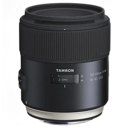 Used Tamron SP 45mm f/1.8 Di VC USD Lens for Canon EF - Excellent