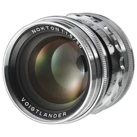 Used Voightlander 50mm F/1.5 Nokton M39 Converted to M (Silver) - Excellent 0