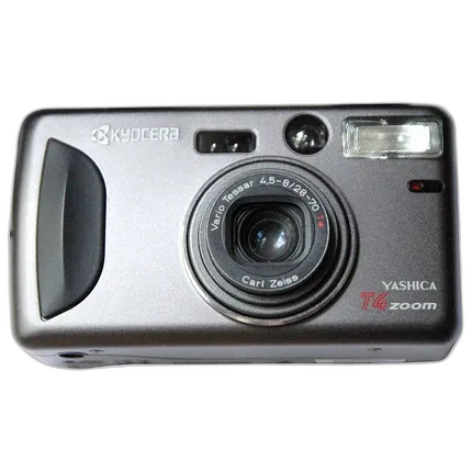 Used Yashica T4 Zoom 35MM Point and Shoot - Excellent