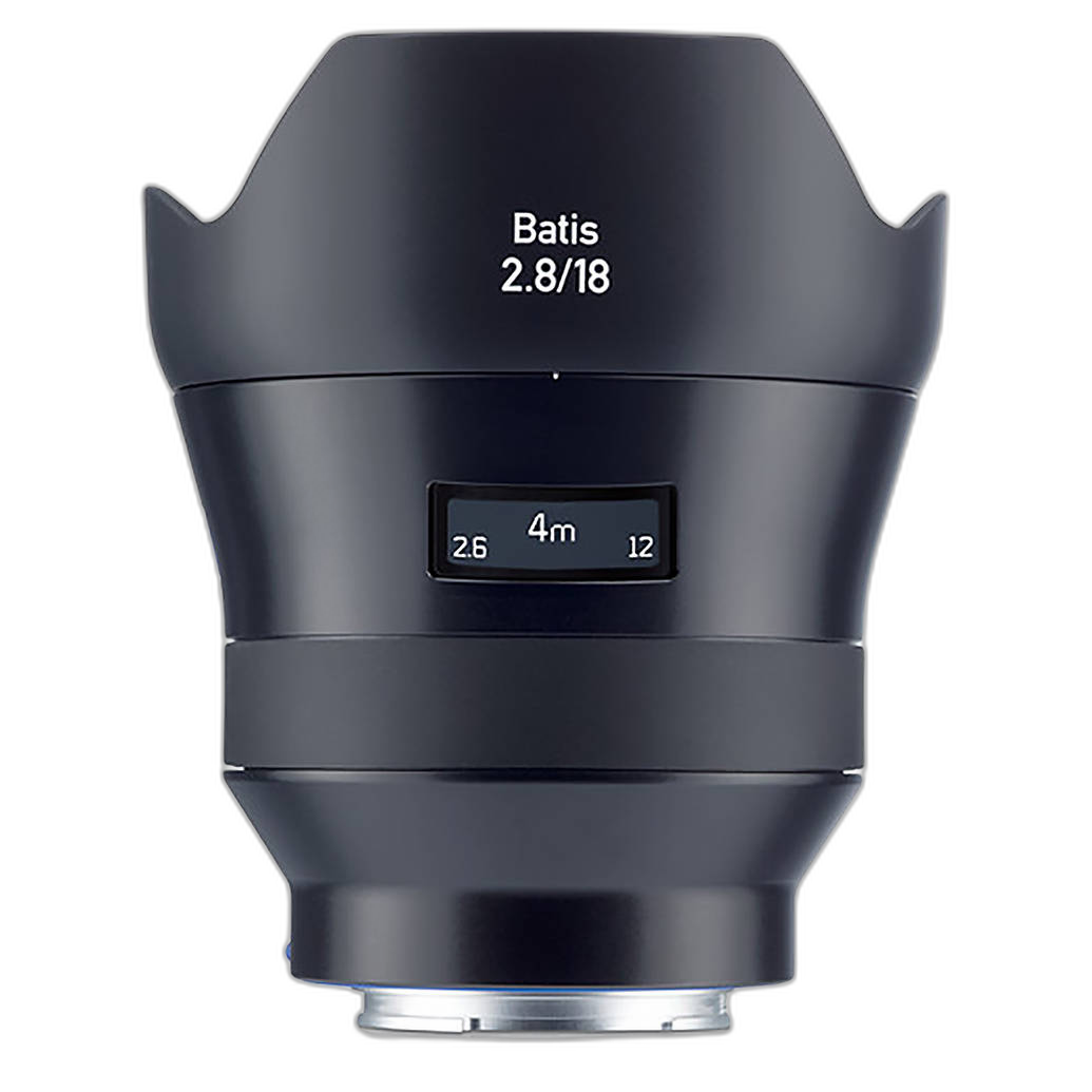 Used Zeiss Batis 18mm f/2.8 AF lens for Sony FE
