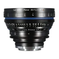Used Zeiss CP.2 85mm/T2.1 Cine Lens for Canon EF Mount - Excellent 0