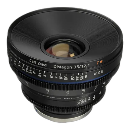 Used Zeiss CP.2 35mm T2.1 Cine Lens for Canon EF Mount - Excellent