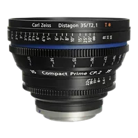 Used Zeiss CP.2 35mm T2.1 Cine Lens for Canon EF Mount - Excellent 1