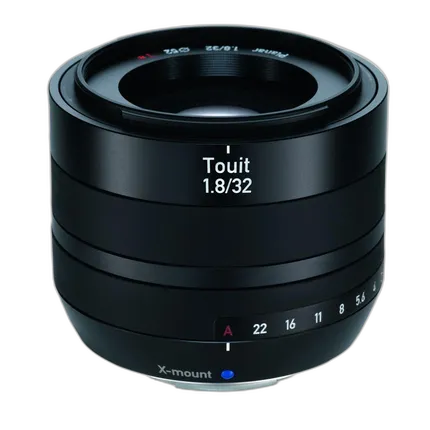 Used Zeiss Touit 32mm f/1.8 for X-Mount Cameras - Black