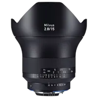 Used Zeiss 15mm f/2.8 Milvus ZF.2 Lens for Nikon F - Excellent 10