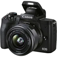 Used Canon EOS M50 Mark II with 15-45mm Lens (Black) - Fair 5