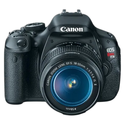 Used Canon Rebel T3i w/ 18-55mm IS II Lens Kit - Fair
