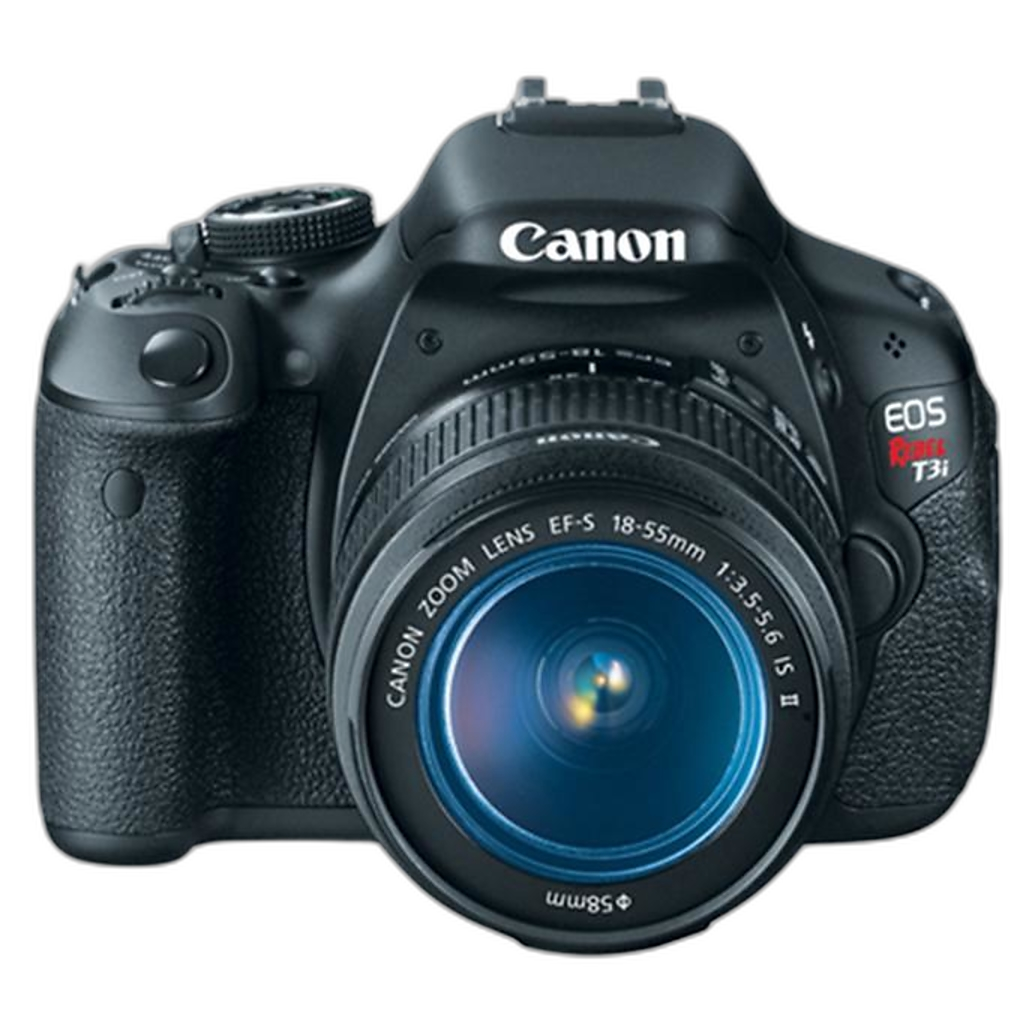 Used Canon Rebel T3i with 18-55mm lens kit