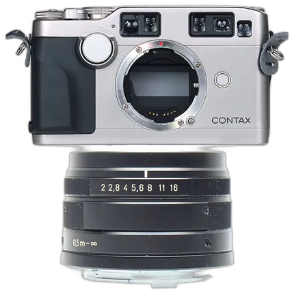 Used Contax G2 With 45MM F/2 - Fair
