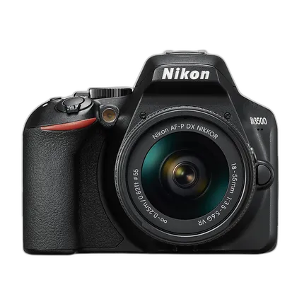 Used Nikon D3500 w/ 18-55mm f/3.5-5.6G VR - FAIR