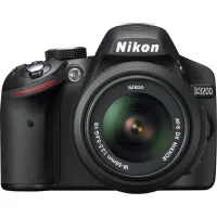 Used Nikon D3200 DSLR with 18-55mm VR Lens (Black) - Fair 0