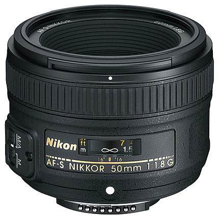 Used Nikon 50mm f/1.8G - Fair