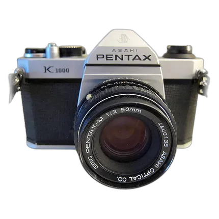 Used Pentax K1000 With 50mm F/2 - Fair