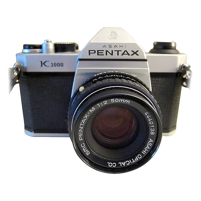 pentax k1000 telephoto lens