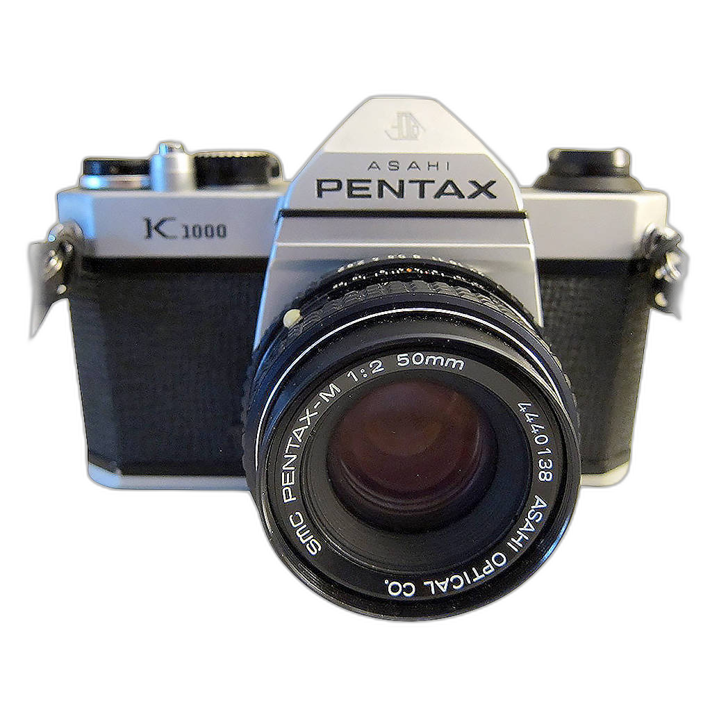 Used Pentax K1000 With 50mm F/2 - Fair
