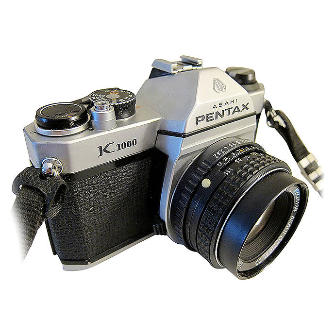 Used Pentax K1000 With 50mm F/2 Fair Used & Trades Pentax at