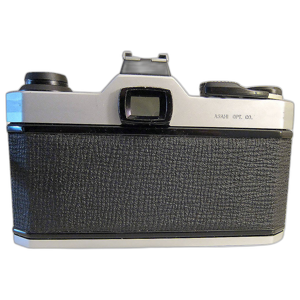 Used Pentax K1000 rear view
