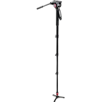 Used Fair Manfrotto Pro Fluid Monopod with MVH500AH