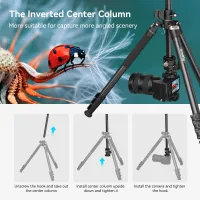 Used Fair SmallRig Lateral Center Column Tripod CT200 4288 5