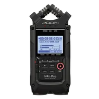 Used Fair Zoom H4N Pro 4-Input/4-Track Portable Handy Recorder (All Black) 0