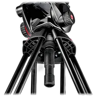 Used Manfrotto 546GB w/ 504HD Fluid Head - Good 4