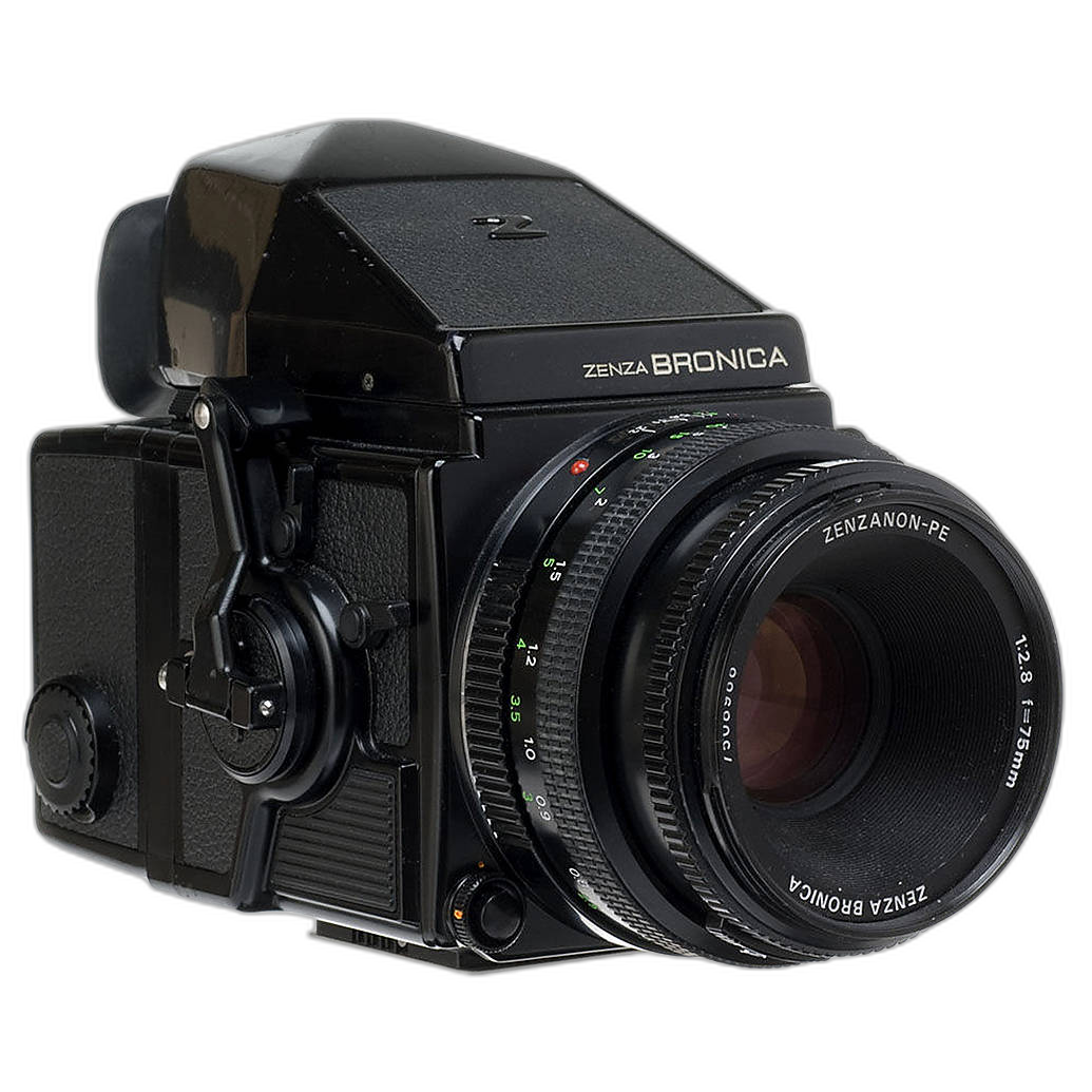 Used Bronica ETRSI with metered finder