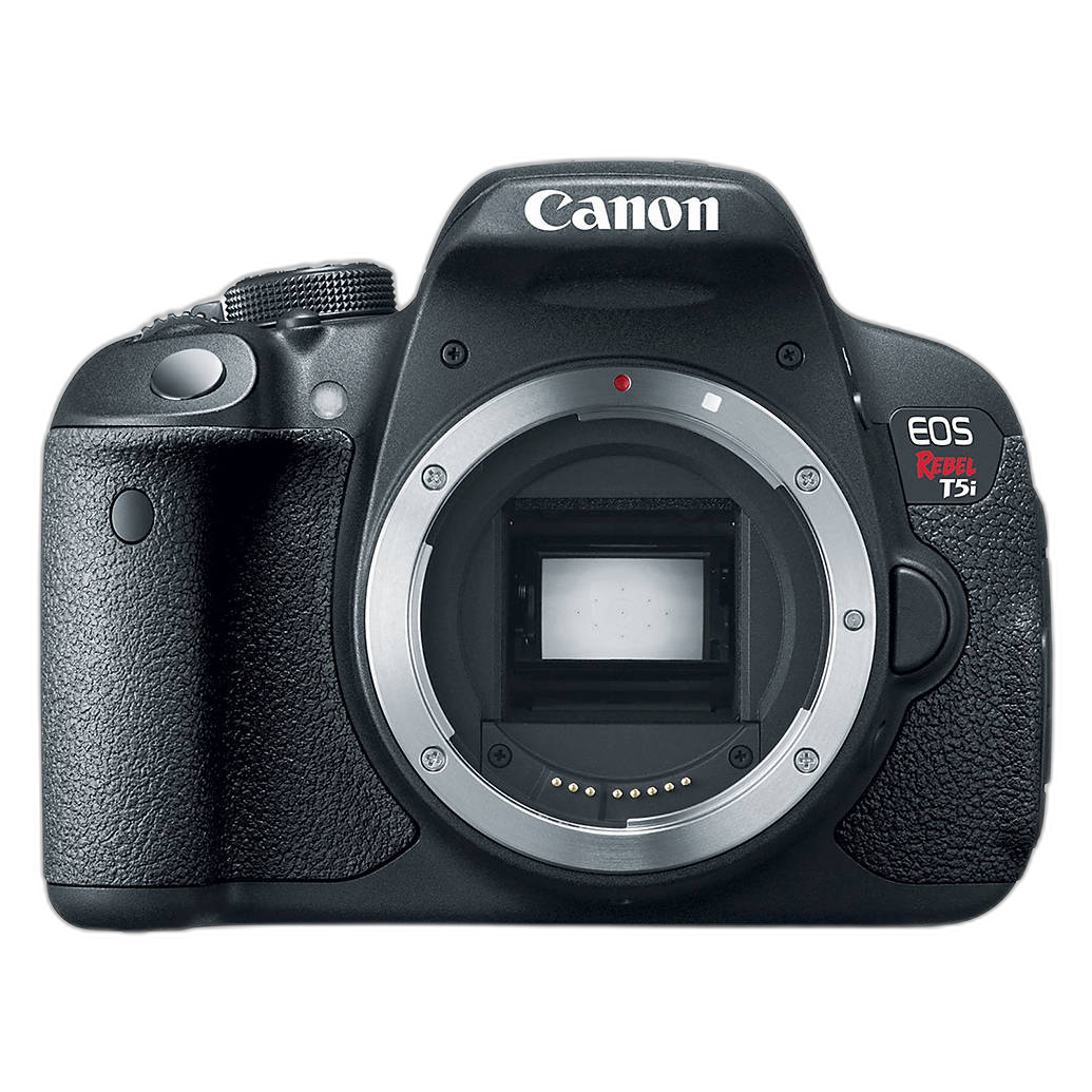 Used Canon Rebel T5i side view