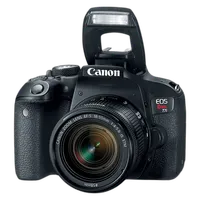 Used Canon EOS Rebel T7i with 18-55mm f/4-5.6 IS STM Lens - Good 2
