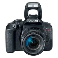 Used Canon EOS Rebel T7i with 18-55mm f/4-5.6 IS STM Lens - Good 8