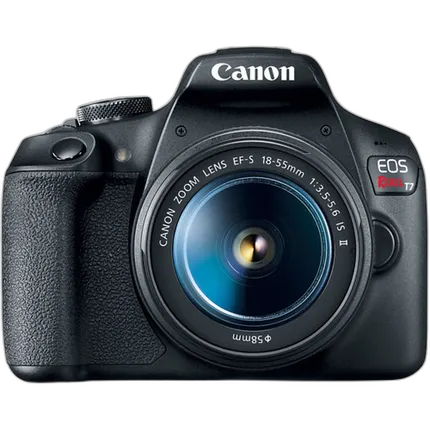 Used Canon EOS REBEL T7 18-55mm f/3.5-5.6 IS II Kit - Good