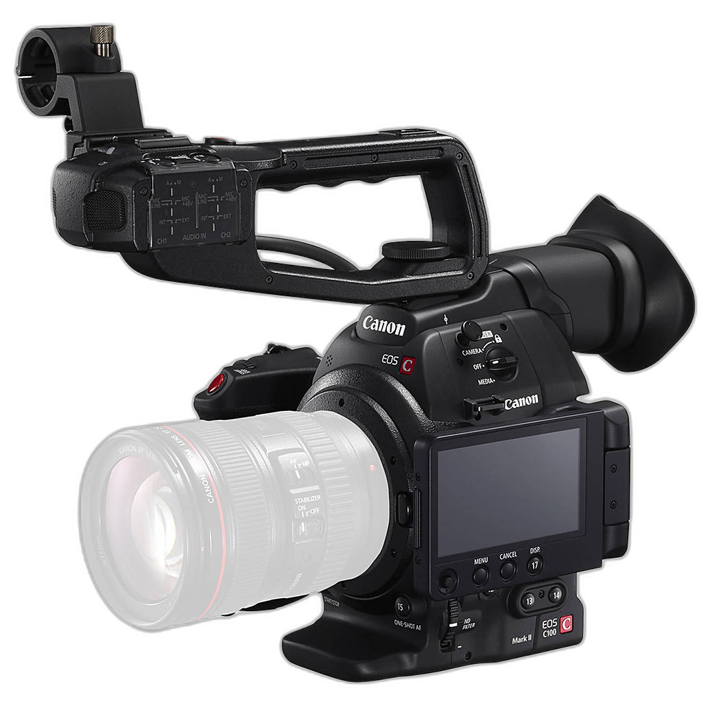 Used Canon C100 Mark II video camera