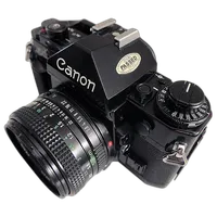 Used Canon A1 35mm SLR With 50mm F/1.8 (Black) - Good 3
