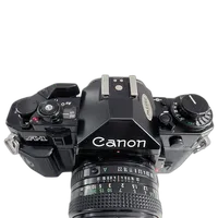 Used Canon A1 35mm SLR With 50mm F/1.8 (Black) - Good 4
