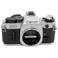 Used Canon AE-1 35mm SLR (Chrome) - Good 0