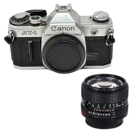 Used Canon AT-1 Film SLR Body Only - Good