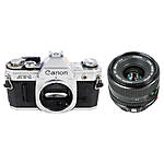 Used Canon AT-1 w/ 28mm f/2.8 SC FD - Good