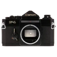 Used Canon F-1 Body Only Black - Good 0