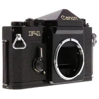 Used Canon F-1 Body Only Black - Good 1