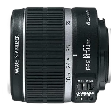 Used Canon EF-S 18-55 f/3.5-5.6 IS Lens - Good