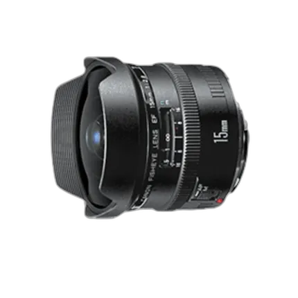 Used Canon Fisheye EF 15mm f/2.8 Autofocus Lens without Front Cap - Good