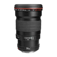 Used Canon EF 200mm f/2.8L II USM Telephoto Lens - Good 1