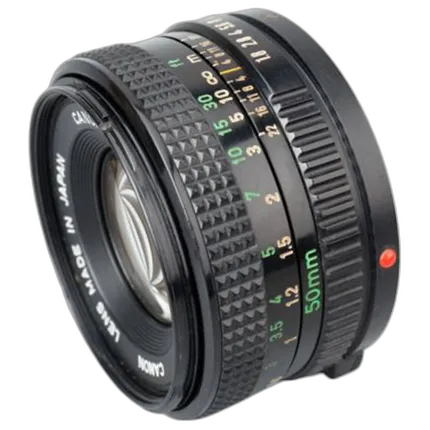Used Canon FD 50mm f/1.8 Lens - Good