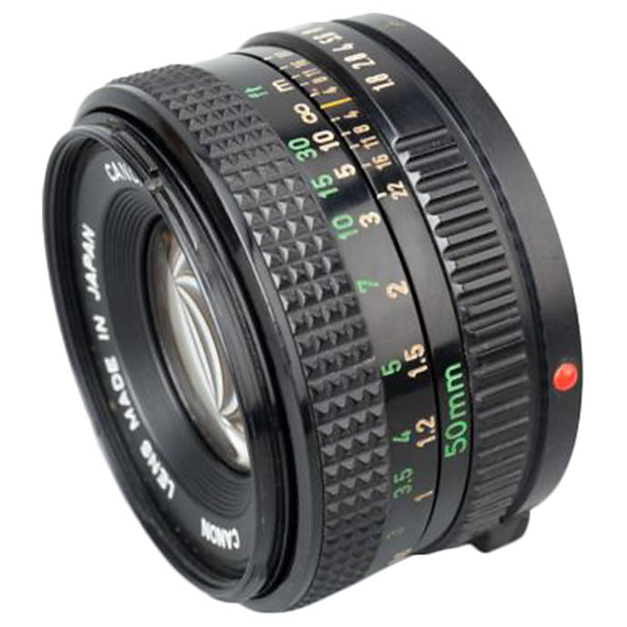 Used Canon FD 50mm f/1.8 Lens