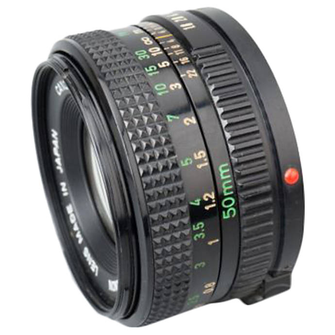 Used Canon FD 50mm f/1.8 Lens - product image side