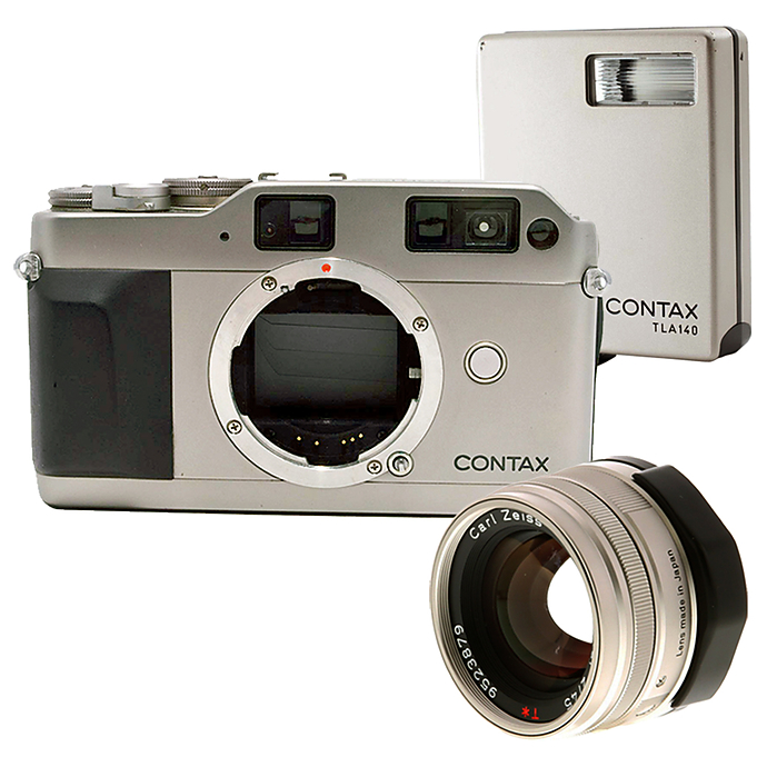 Used Contax G1 with 45mm f/2 at Unique Photo