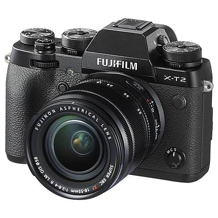 Used Fujifilm X-T2 w/ 18-55mm Lens (Black) - Good