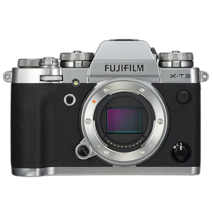 Used Fujifilm X-T3 Mirrorless Digital Camera (Silver, Body Only) - Good