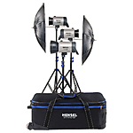 Used Hensel Integra Plus 500 3 Light Kit (No Freemask) - Good